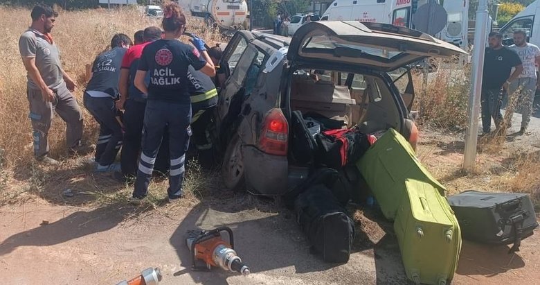 Denizli’de feci kaza: 4 yaralı