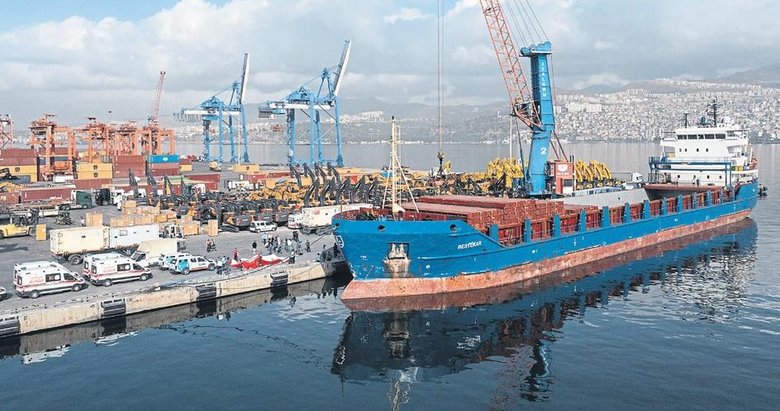 İzmir’den çıkan gemi Gazze’ye ilaç olacak