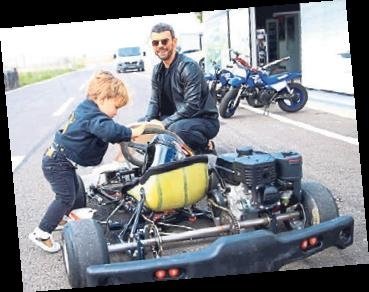Motokrosçu Kenan Sofuoğlu’nun minik oğlu kaza geçirdi