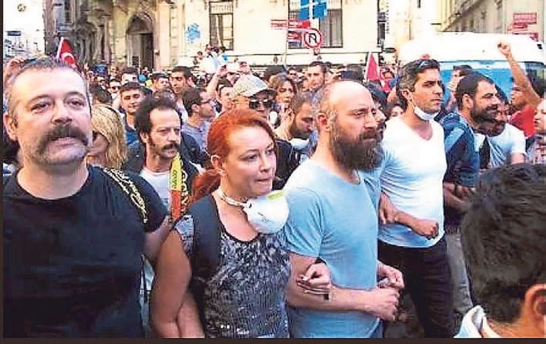 Gezi provokatörü İzmir’de sanatın başında