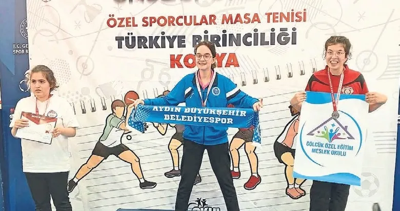 Otizmli Ece’nin azmi engel tanımadı