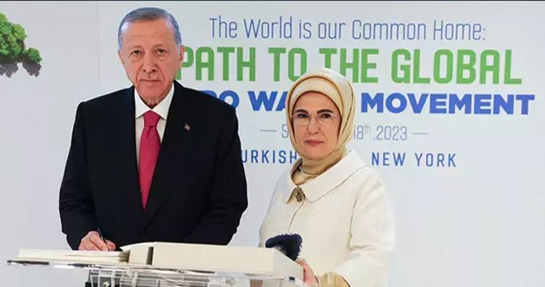 Küresel Sıfır Atık İyi Niyet Beyanı’na ilk imza Erdoğan’dan