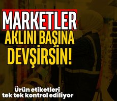 İzmir’de marketlere fahiş fiyat denetimi