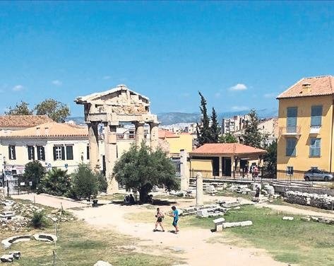 Modern ruhlu antik şehir: Atina