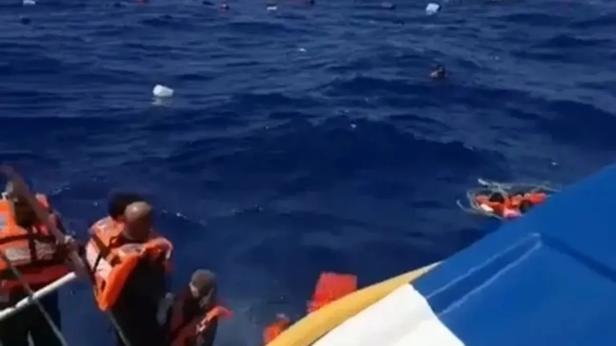 Girne'de gemiden kurtarılan vatandaş dehşet anlarını anlattı: Gemi su alıyor diye defalarca söyledik