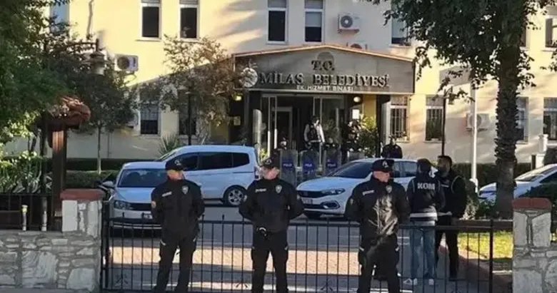 Milas Belediyesi’ne operasyon!