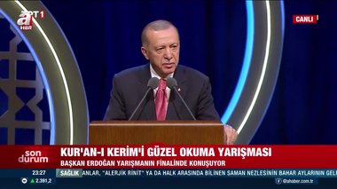 Son dakika: Kur’an-ı Kerim’i Güzel Okuma Yarışması! Başkan Erdoğan’dan önemli açıklamalar