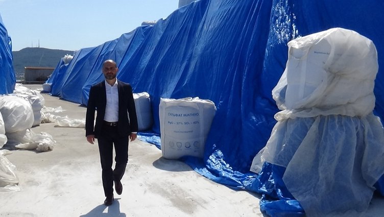 Binlerce ton gübre Ukrayna’ya gönderilemeyince Çanakkale Limanı’nda kaldı