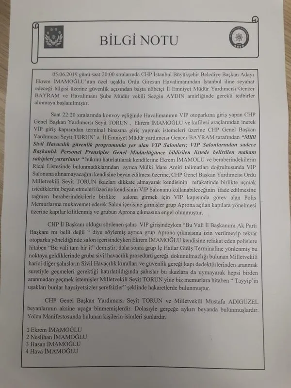 CHP’nin İstanbul adayı Ekrem İmamoğlu’ndan Ordu Valisi’ne hakaret