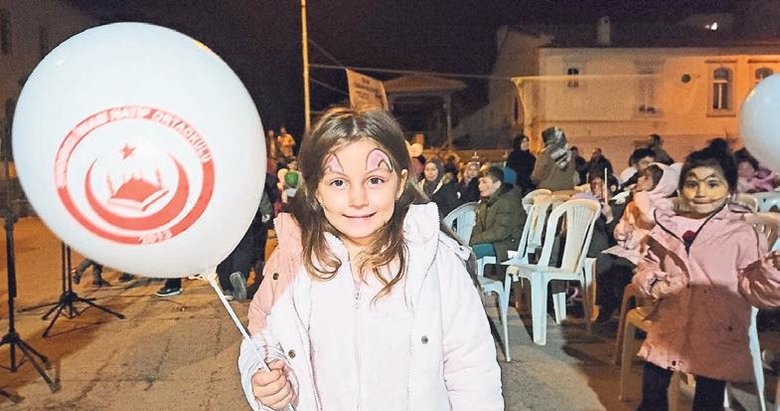 Minikler teravih heyecanı yaşadı