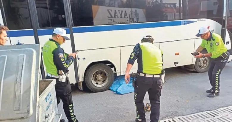 İşçi servisinin çarptığı bisikletli çocuk can verdi