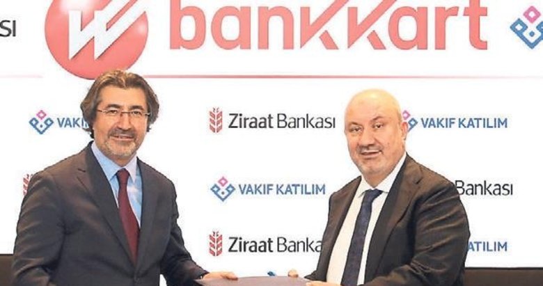 Ziraat Bankası ile Vakıf Katılım’dan Bankkart adımı