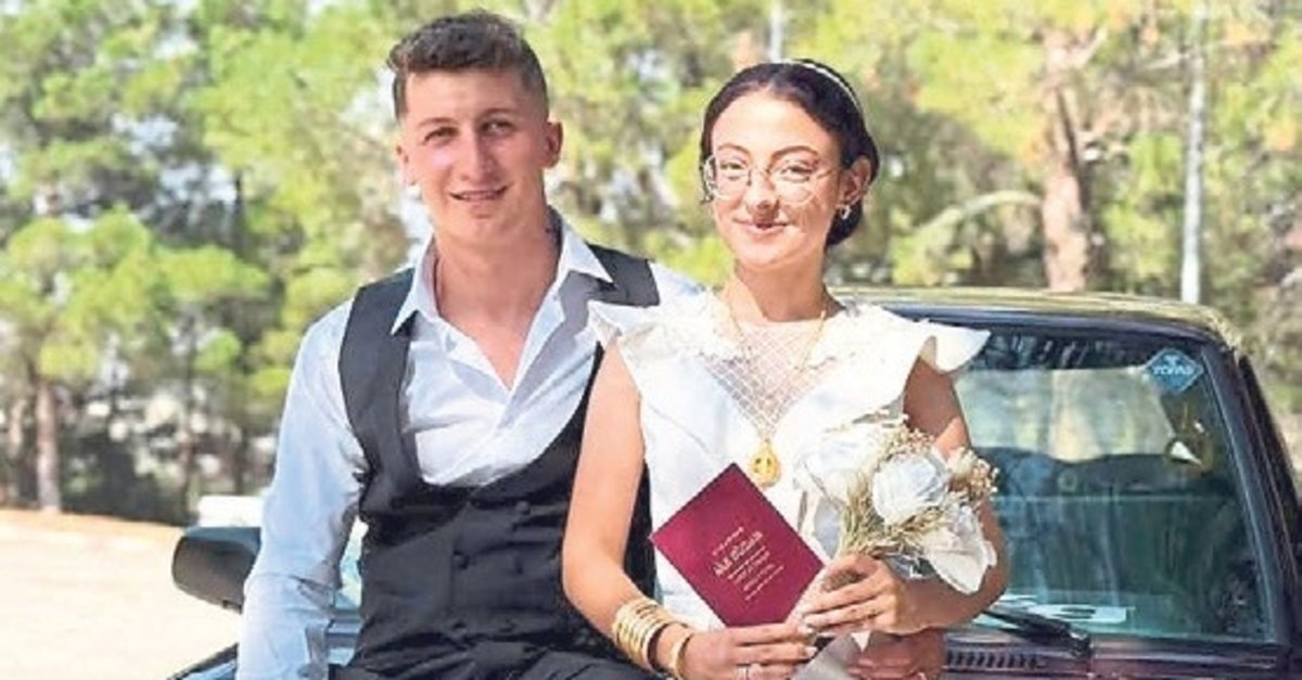 6 ay önce evlenen çifti kaza ayırdı