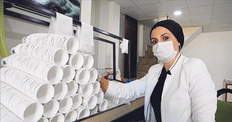 KOSGEB desteğiyle bardak tesisi kurdu