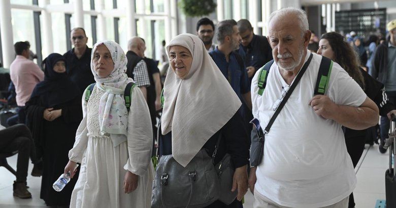 Hacıların kutsal topraklardan dönüşü başladı