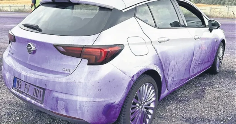 Araçları mora boyayan yol hakkında inceleme