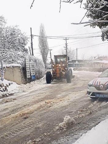 Ege’de kar buz vakti