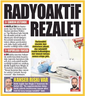 Yeni Asır gündeme getirmişti... Muğla’daki radyoaktif skandala bakanlık el koydu!