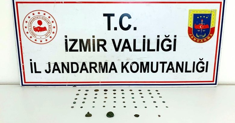 İzmir’de tarihi eser kaçakçılığına geçit yok! 1 gözaltı!
