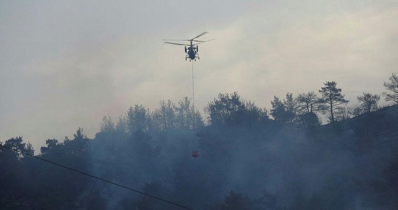 Bir orman yangını da Çanakkale’de çıktı! Havadan-karadan mücadele ediliyor