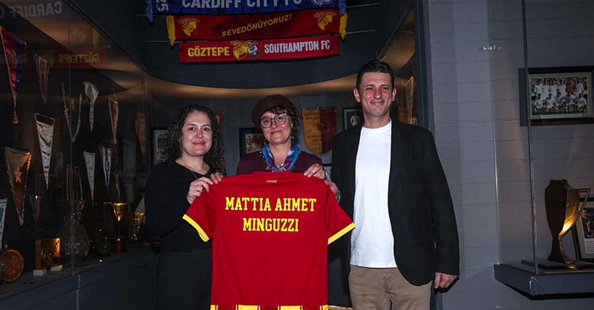 Göztepe Mattia Ahmet Minguzzi'yi unutmadı
