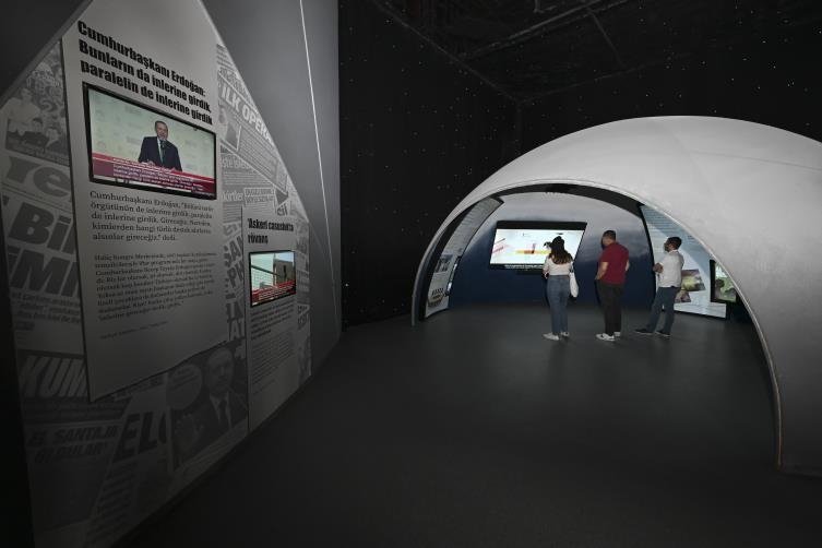 15 Temmuz Demokrasi Müzesi’ni 3 yılda 250 bin kişi ziyaret etti