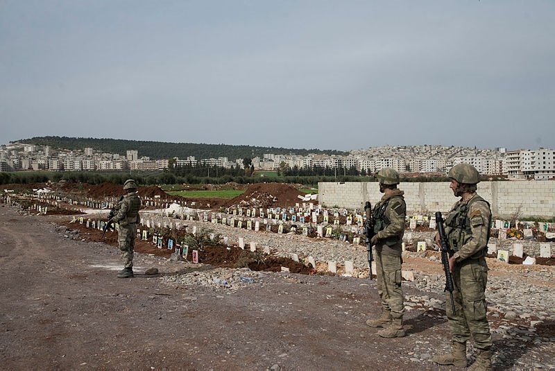 Terörist mezarları bulundu