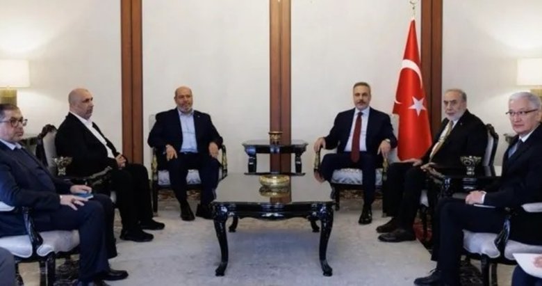 Dışişleri Bakanı Hakan Fidan Hamas heyetiyle bir araya geldi!