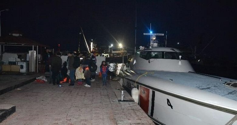 İzmir’de 38 düzensiz göçmen yakalandı