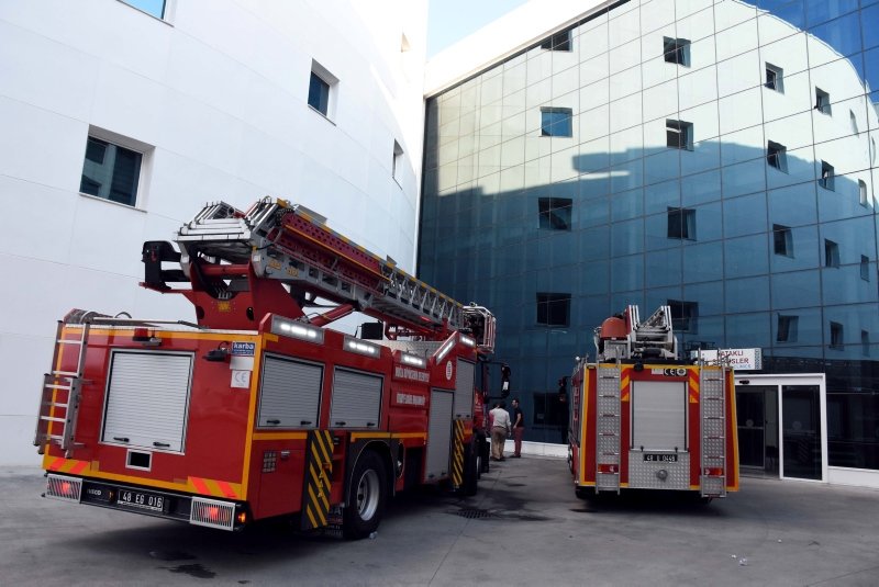Muğla’da üniversite hastanesinde yangın