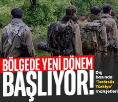 Dış basında ’Terörsüz Türkiye manşetleri! PKK’nın silahları bırakması dengeleri değiştirecek: Yeni bir dönem başlıyor