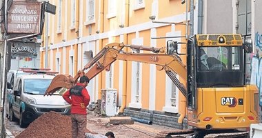 Altyapı çalışmasında doğal gaz borusu delindi