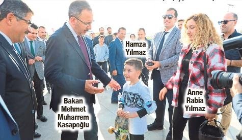 Hamza havalara uçtu!