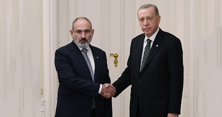 Başkan Erdoğan, Ermenistan Başbakanı Paşinyan ile görüştü