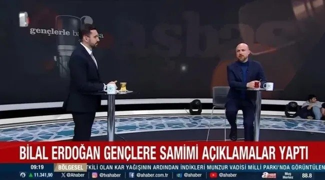 Bilal Erdoğan VAV TV’de gençlerle buluştu: İslam’ın sancaktarı milletin torunlarıyız