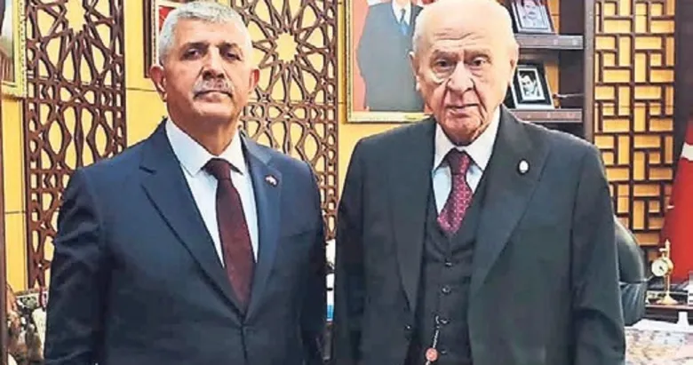 Şahin’den Bahçeli’ye ziyaret