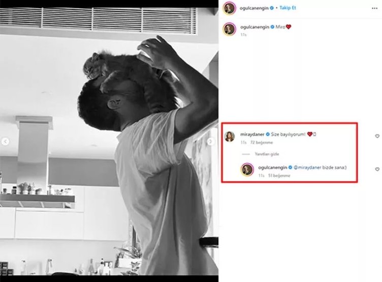 Miray Daner adeta aşka geldi: Bayılıyorum size!