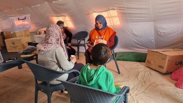 KADEM Kadın Destek Merkezleri deprem bölgesinde açıldı