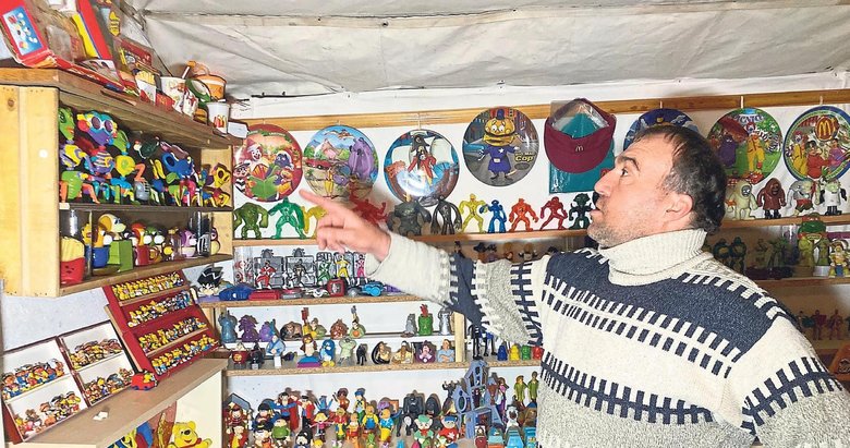 Oğlu için basladığı koleksiyon tutkusu oldu