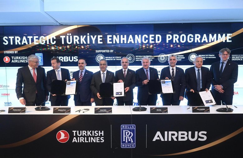 THY- Airbus ve Rolls-Royce arasında tarihi iş birliği
