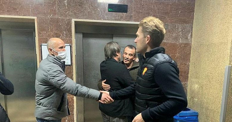 Ankersen’den olaylı derbide yaralanan taraftara ziyaret