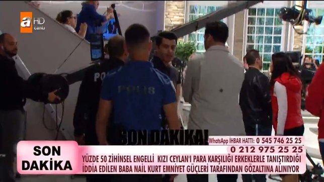 İğrenç olay Esra Erol canlı yayınında ortaya çıktı