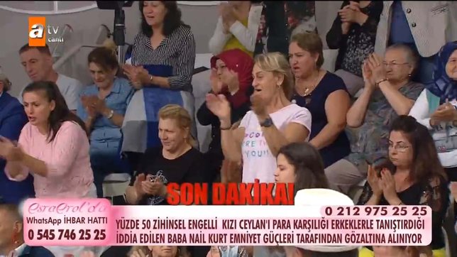 İğrenç olay Esra Erol canlı yayınında ortaya çıktı