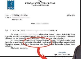 Kuşadası’nda bir garip havuz problemi