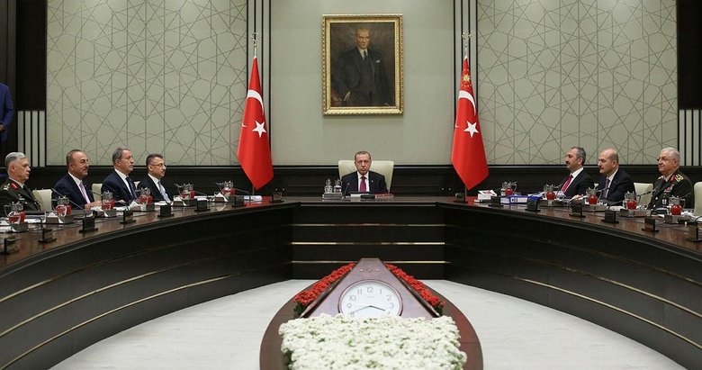 MGK, Başkan Erdoğan başkanlığında toplandı