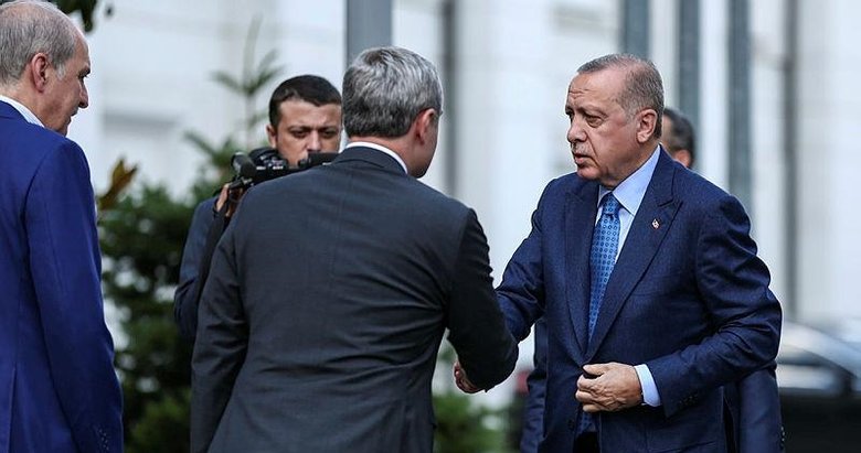 Başkan Erdoğan İstanbul’da! Milletvekilleriyle bir araya geldi