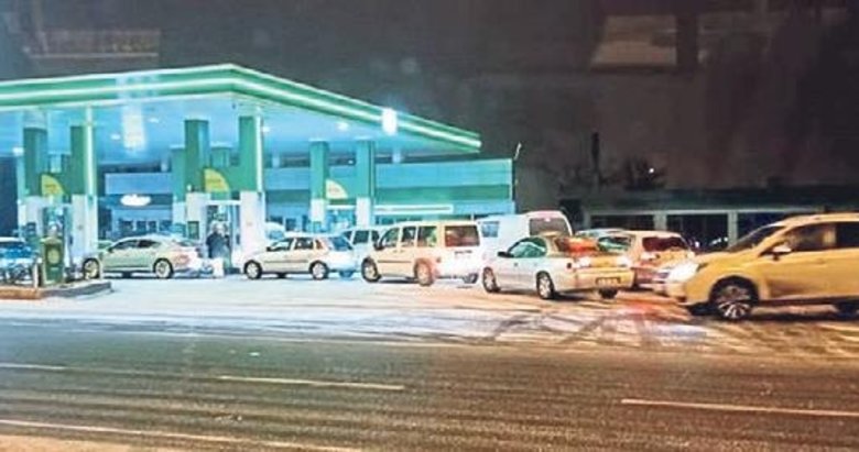 Akaryakıt ikmali dev operasyonla sağlandı