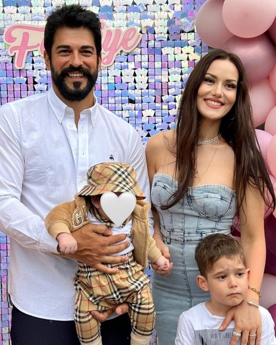 Fahriye Evcen doğum gününde kendisine hayran bıraktı