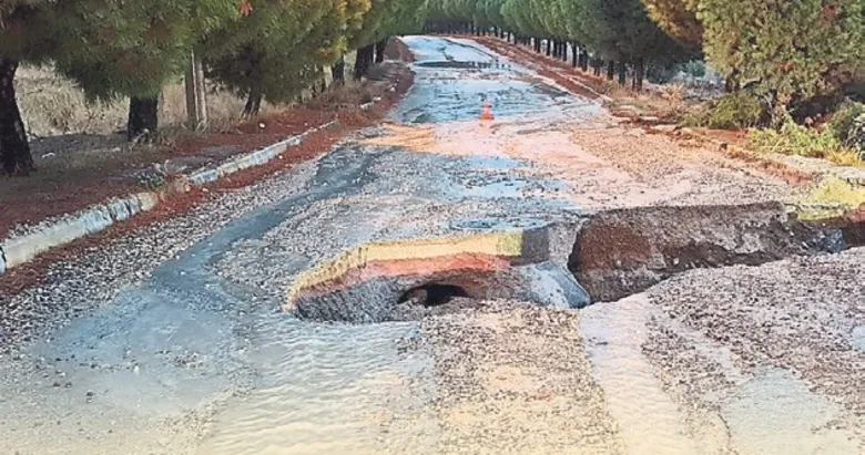 Ege yağışa teslim oldu