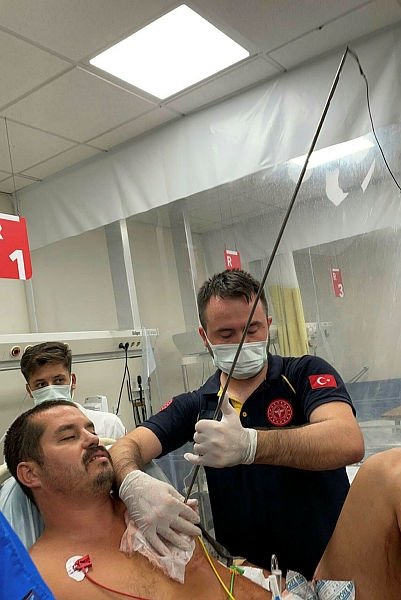 Ölümden döndü avdan dönmedi